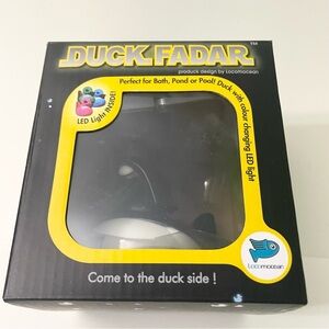 Locomocean Duck Fadar Star Wars Parody Duck LED Light Up Bath Toy
